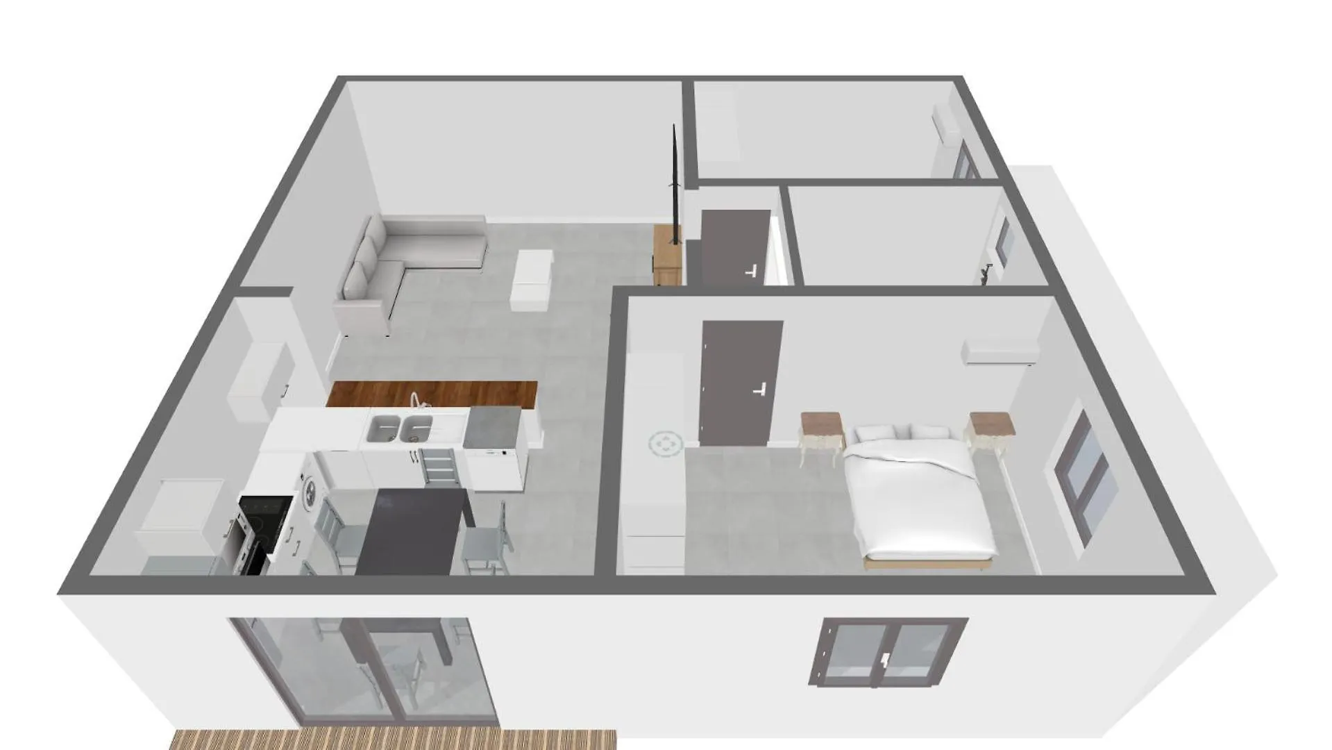 Elegant Appartement T3 Chataigne : Spacieux Sainte-Luce Apartment